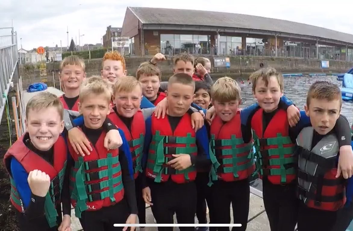 Some different action compared to the usual footy photos and videos…..

End of season fun day out for the boys and older boys and girls that should know better!