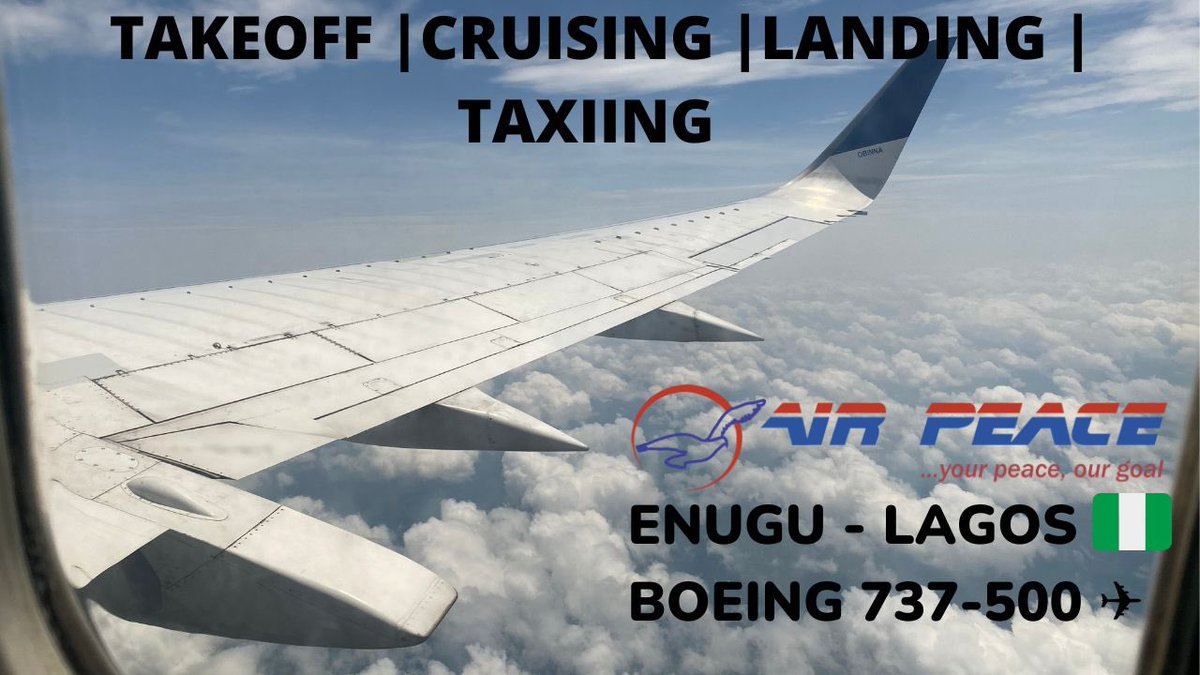 manlikebishy's tweet photo. AIR PEACE | Enugu - Lagos | Boeing 737-500 | Beautiful Takeoff, cruising... https://t.co/4V2NBPgJkn via @YouTube
#airpeace #travel #aviation #AvGeek #boeing #Boeing737 #lagos #Enugu #airtravel #planespotting #aviationphotography #flygerian #Nigeria https://t.co/CdRgPFbgHk