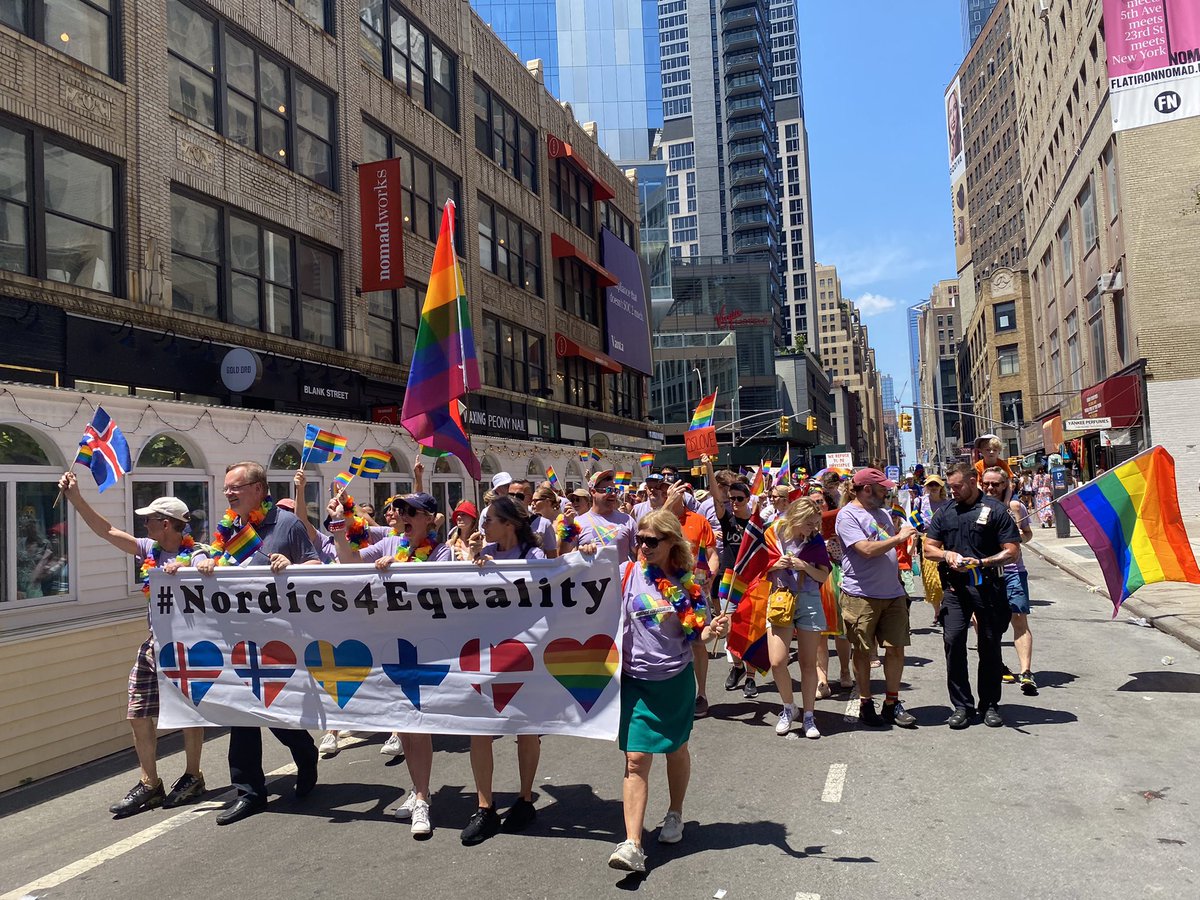 The world has come far, but not far enough 🏳️‍🌈

This weekend’s fatal mass shooting outside two gay clubs in Oslo🇳🇴 reminds us that the fight is not over. ❤️

Join the #Nordics this #PrideMonth in raising our voices for love &amp; acceptance.

#Nordics4Equality