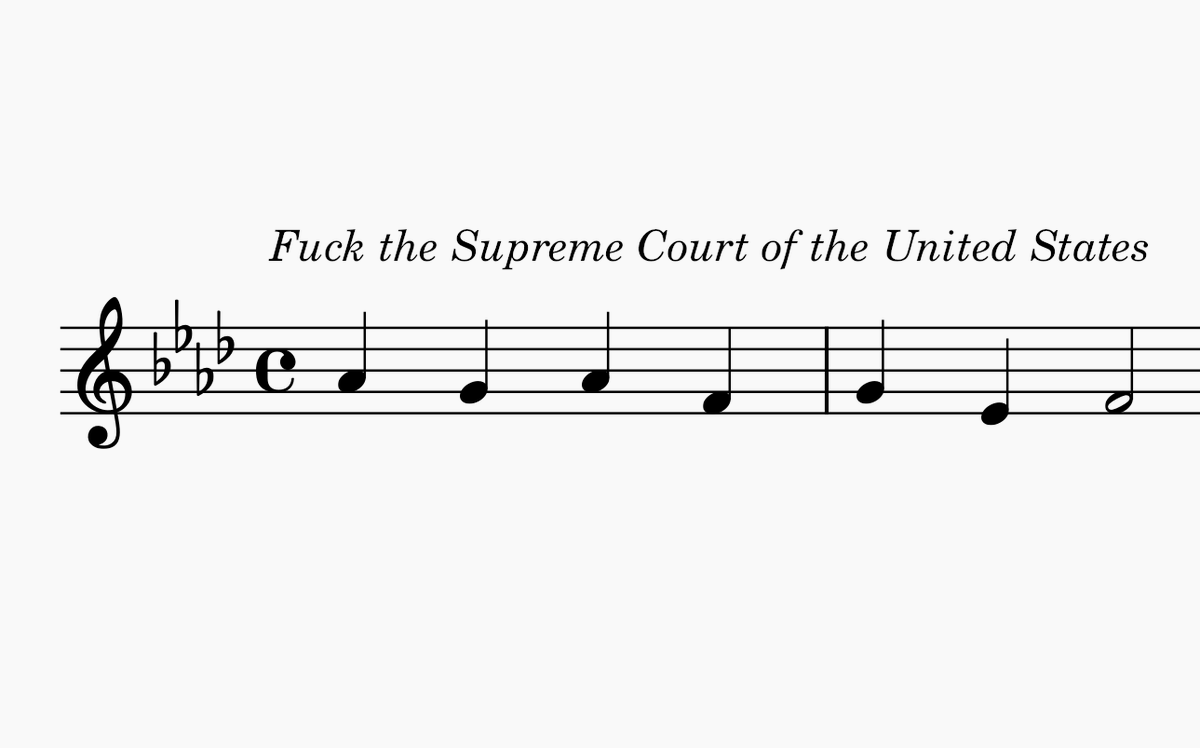 Threatening Music Notation tweet media