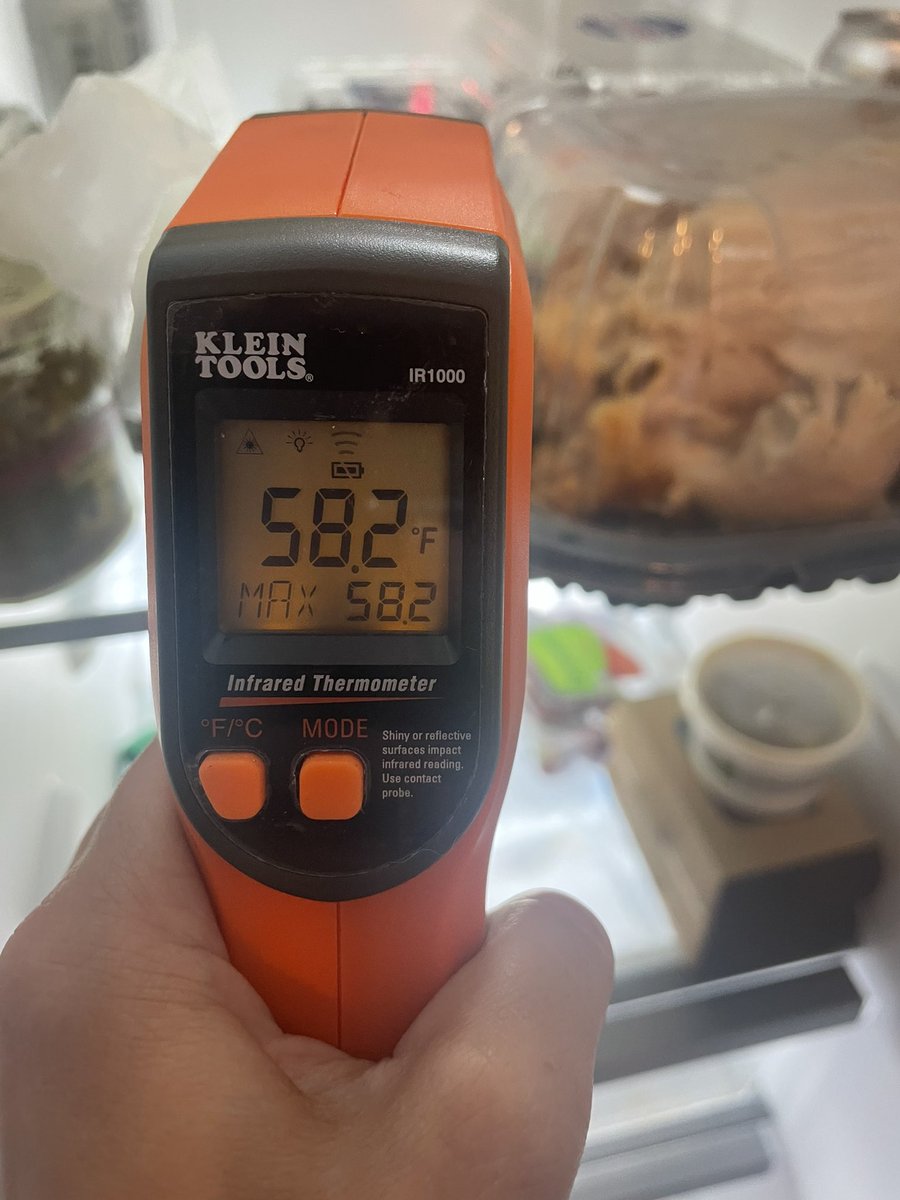 b_sto1's tweet photo. @whirlpoolusa Ive had a repair person out 5 times - whirlpool refuses to replace the fridge or extend my warranty even though I have to wait months for parts. If inflation wasn’t bad enough I’ve wasted over $1000 in  food and almost served my kids spoiled milk. Terrible. https://t.co/k7gAr7OW7A