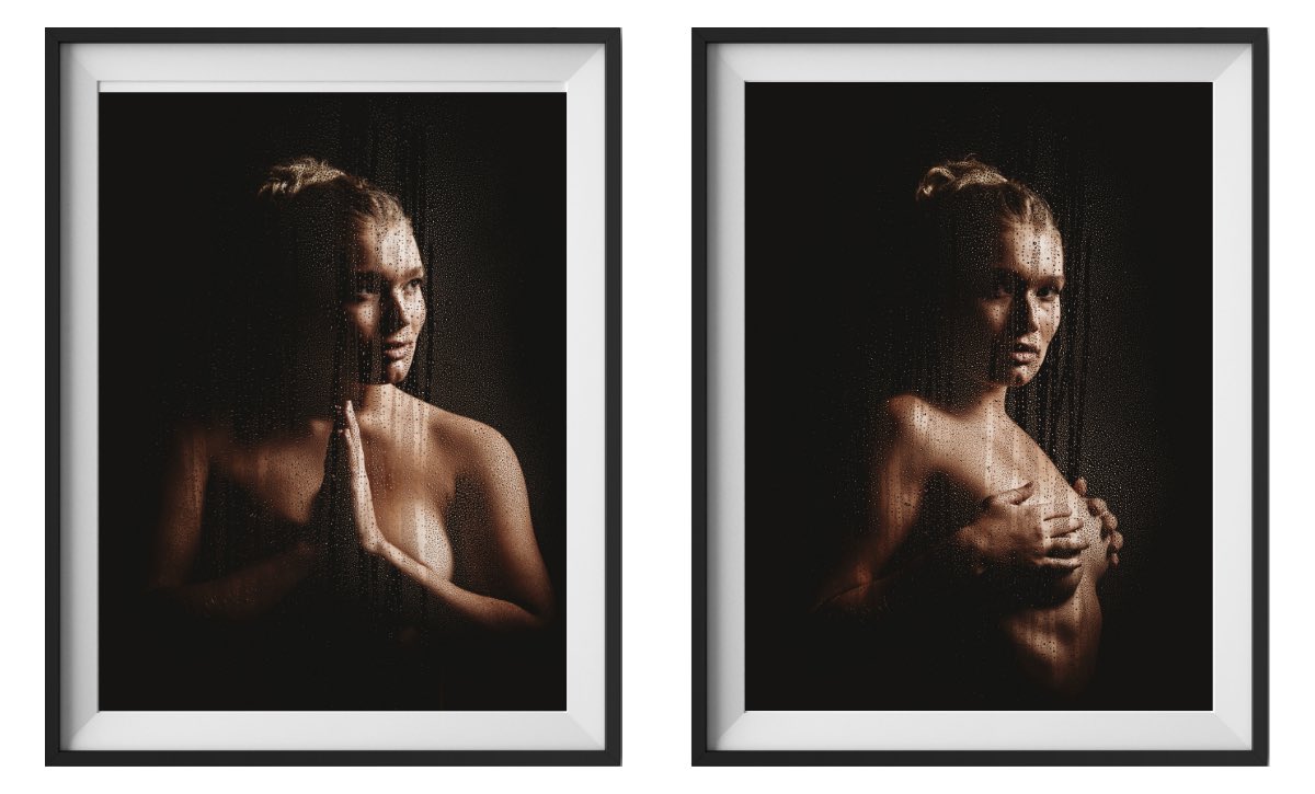 International model @dottir_model visited the worlds coziest studio, way out in the country, and we did my signatures with glass and water. There are more than 50 great shots from this series thanks to the talented girl. #boudiorphotography #boudoir #sensual #nudeart #finenudeart