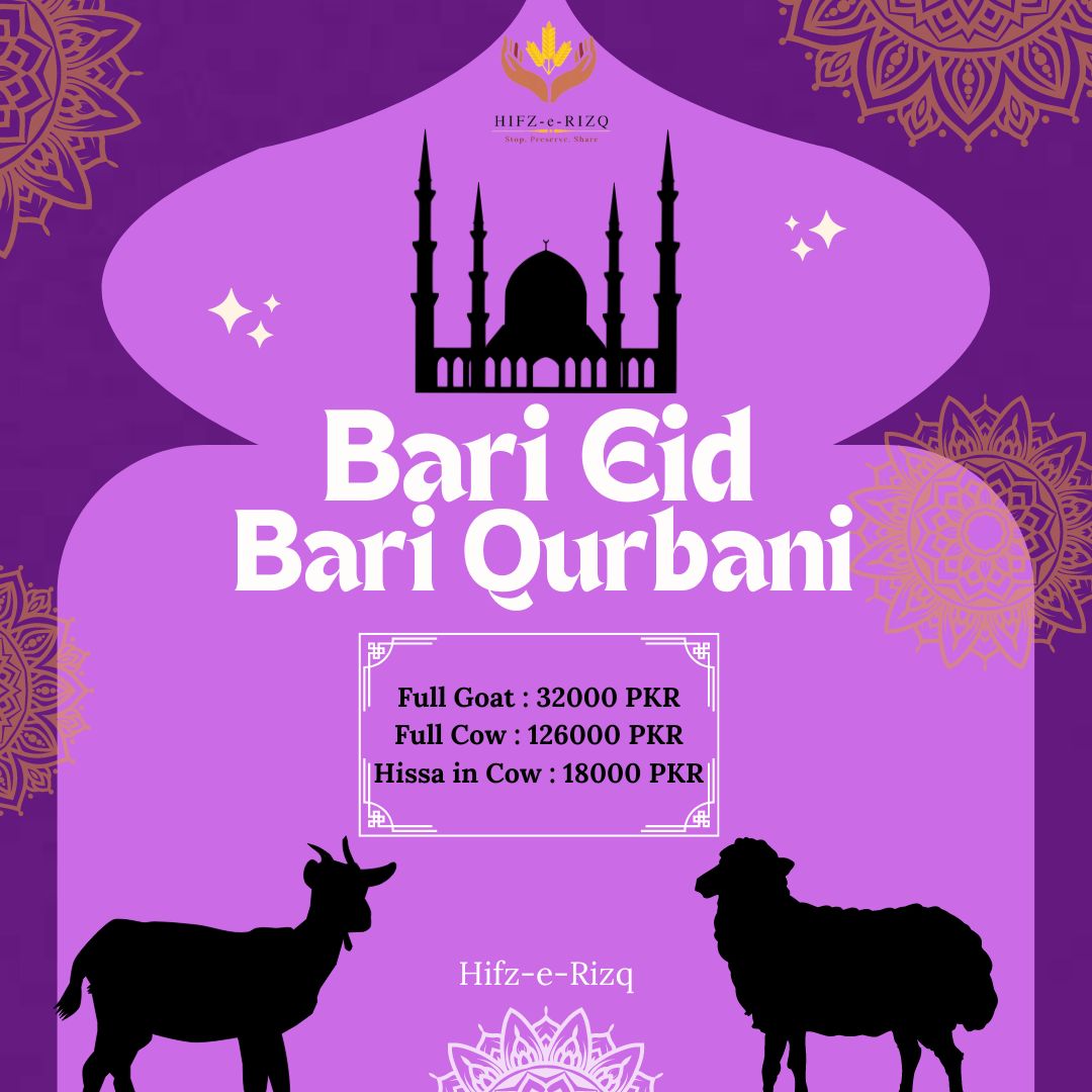 934XOXO's tweet photo. #RIZQQURBANI  #RIZQ #HUNGERFREEPAKISTAN 
https://t.co/F05H4FNeHB
 Referal code:RQTCSDHA22
🍀Through our livestock farms, *Rizq Breeds*, you can buy healthy and premium quality animals for your qurbani delivered to your doorstep across Lahore, at break through prices. https://t.co/sbqW5zuzWp