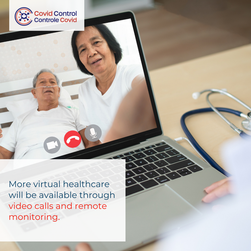 CovidControlCA's tweet photo. 👩‍⚕️ New trends show that Telemedicine is here to stay. Doctors are revamping their services by offering virtual or in-person consultations.

❔ Have you taken advantage of Telemedicine? Sound off in the comments. 

Source: Deloitte

#CovidControl #Canada https://t.co/Qx6hCJ6u4o