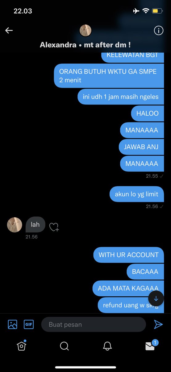 PUSPITAWATI HIDUP LO GA TENANG MAKAN DUIT HARAM!!!! GA AKAN IKHLAS SAMPE KAPANPUN TU DUIT ADA DI LO. HATI2 SCAMMER PAYPAL @byinnari x.com/byinnar?s=21&t… 

rekening BCA 7151770600 an PUSPITAWATI #scammerpaypal #zonauang #zonajajan #zonabu #zonaba