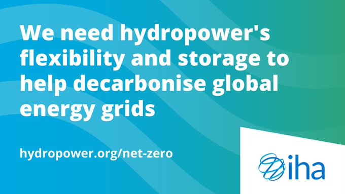 iha_org's tweet photo. We need #hydropower's flexibility and storage to decarbonise global energy grids and reach #NetZero. The @IPCC_CH's new report warns of the effects of global temperature rises above 1.5 and 2°C.
🖱️ Find out more: https://t.co/41OrJFpppC 👈
#HydroForNetZero https://t.co/VvJCxJcTNy