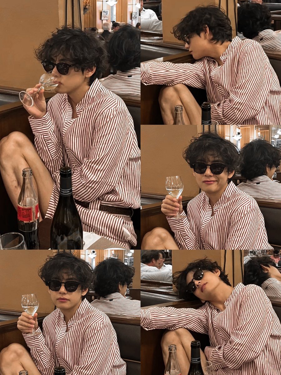 TAEHYUNG IN THIS OUTFIT 😭