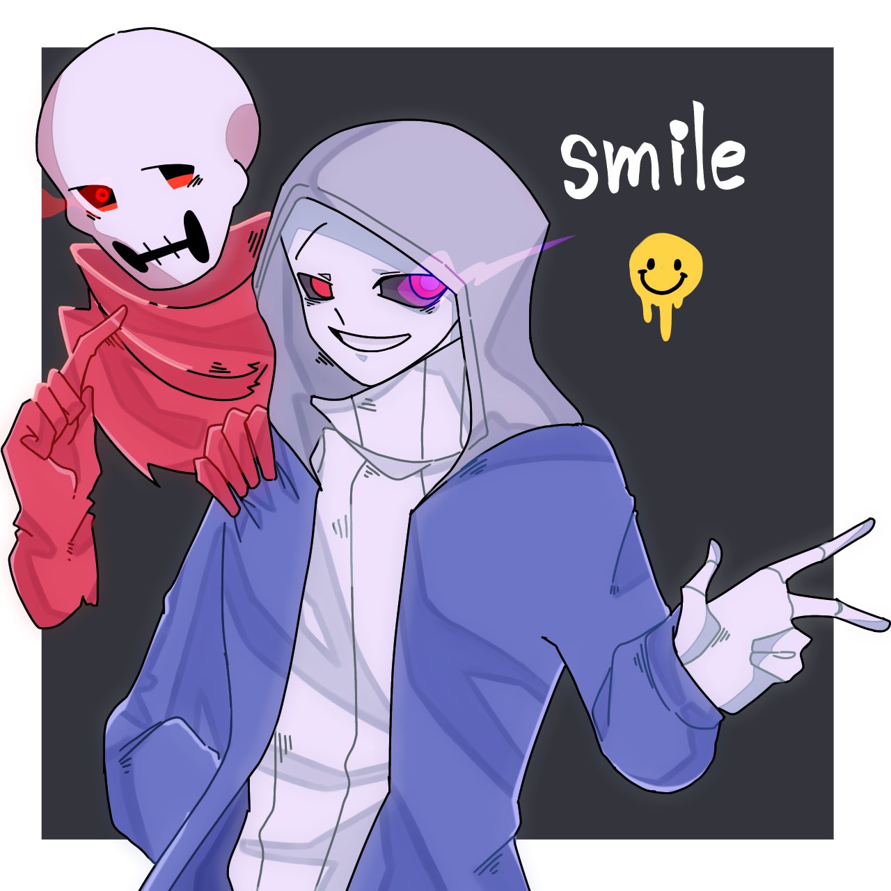 Artemiza on X: My Fan-Child HorrorXGeno Sans~ He is one of my oldest  fan-child! I adore him~ ❤ #horrortale #aftertale #fanchild #horrorxgeno  #horrorsans #genosans #aftersans #sanscest #sansxsans #child #blood  #Nicolas  /