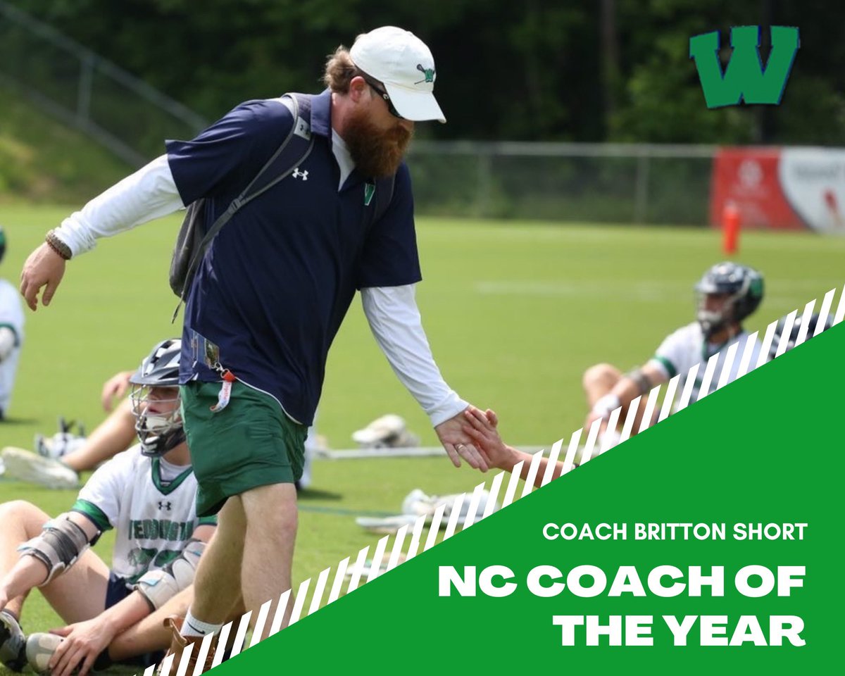 Weddington HS Lacrosse (@whsmenslacrosse) on Twitter photo It is our pleasure to officially announce Coach Short as the North Carolina Coach of the Year. NC is filled with great lacrosse coaches so this is an incredible honor to bring back to Weddington.
Congrats Coach! <a href="/BrittonShort/">Britton Short</a> It is our pleasure to officially announce Coach Short as the North Carolina Coach of the Year. NC is filled with great lacrosse coaches so this is an incredible honor to bring back to Weddington.
Congrats Coach! <a href="/BrittonShort/">Britton Short</a>