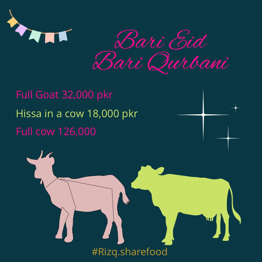 SheheryarKazmi4's tweet photo. @Rizq_Sharefood #RIZQ #RIZQQURBANI #HUNGERFREEPAKISTAN https://t.co/NL4KFPHgvn