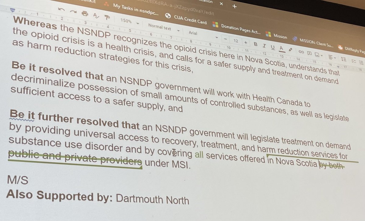 Julie4Armdale's tweet photo. Today we brought forward a resolution to bring compassion and love to people who use substances and for anyone seeing services pertaining to a substance use disorder
We very proud to say this resolution was passed, thank you @alisonperla for championing this resolution with me ❤️ https://t.co/jhcOKYuxiR