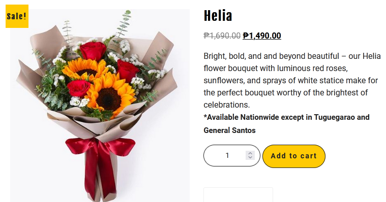Helia - FLOWERSHOPPH.COM  flowershopph.com/shop/helia/ #flowershopph1