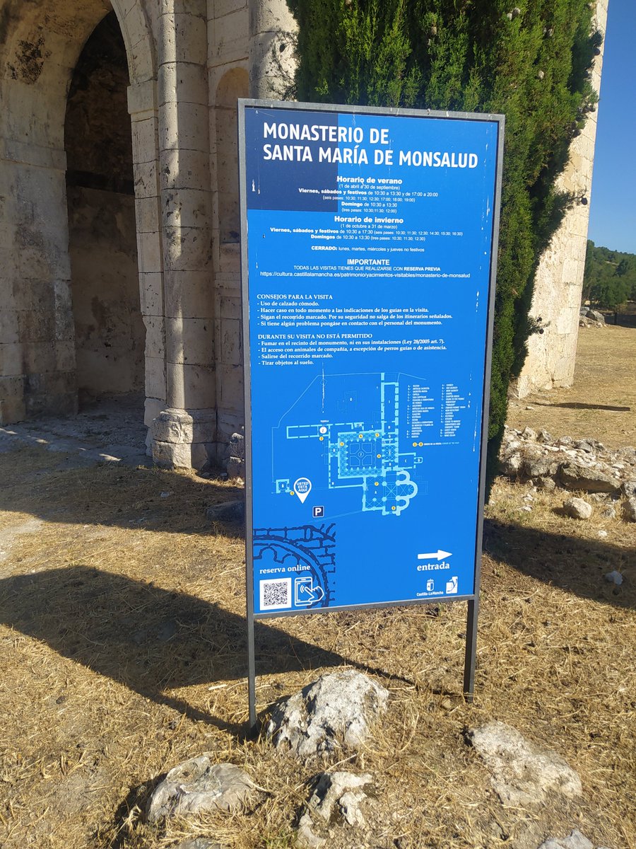 togarbrocen's tweet photo. Monasterio de Monsalud, Córcoles, a 6 km de Sacedón, ejemplar del Císter, siglo XI-XII, los monjes bernardinos estuvieron allí hasta las XVII https://t.co/wYkkHPfw5v