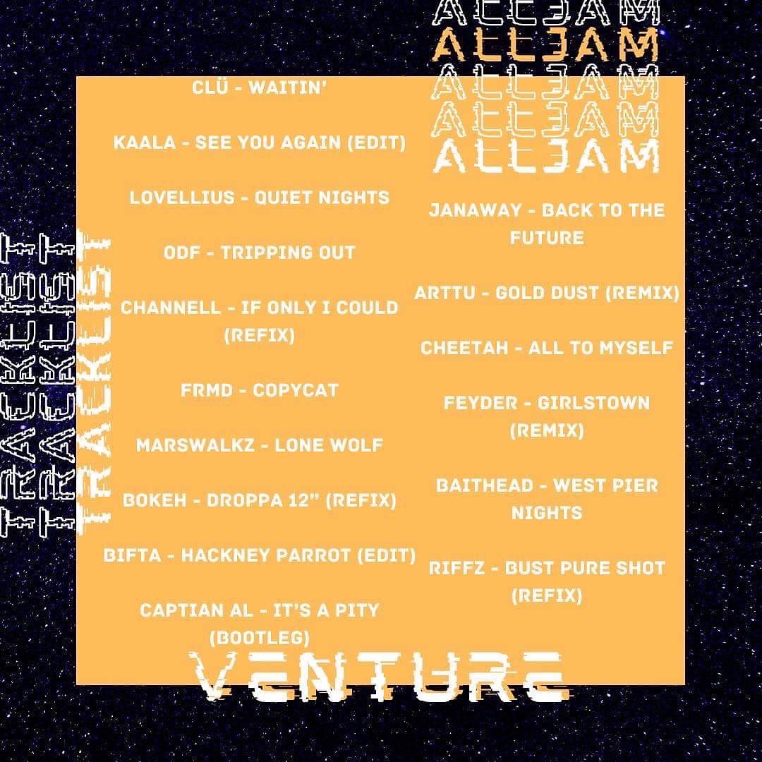 OfficialALLJAM's tweet photo. always forget about my twitter uno but just dropped a bomb on the Venture Kru for their first resident mix 💣 make sure to lock in for some progressive jungle flavours of all natures 🌴 link in da bio! https://t.co/94Gep03LII