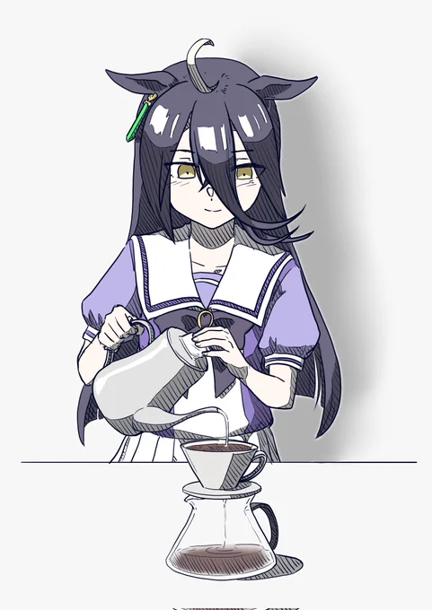 #ウマ娘#マンハッタンカフェフォロワーさん500人!ありがとうございます!! 