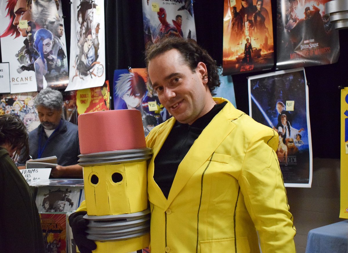 The return of <a href="/ForestCtComicon/">Forest City ComiCon</a> in #LdnOnt. 

Steven Jones, who went as Groot from Guardians of the Galaxy, says it took him more than 700 hours to create his costume. And it was his very first ComiCon!!