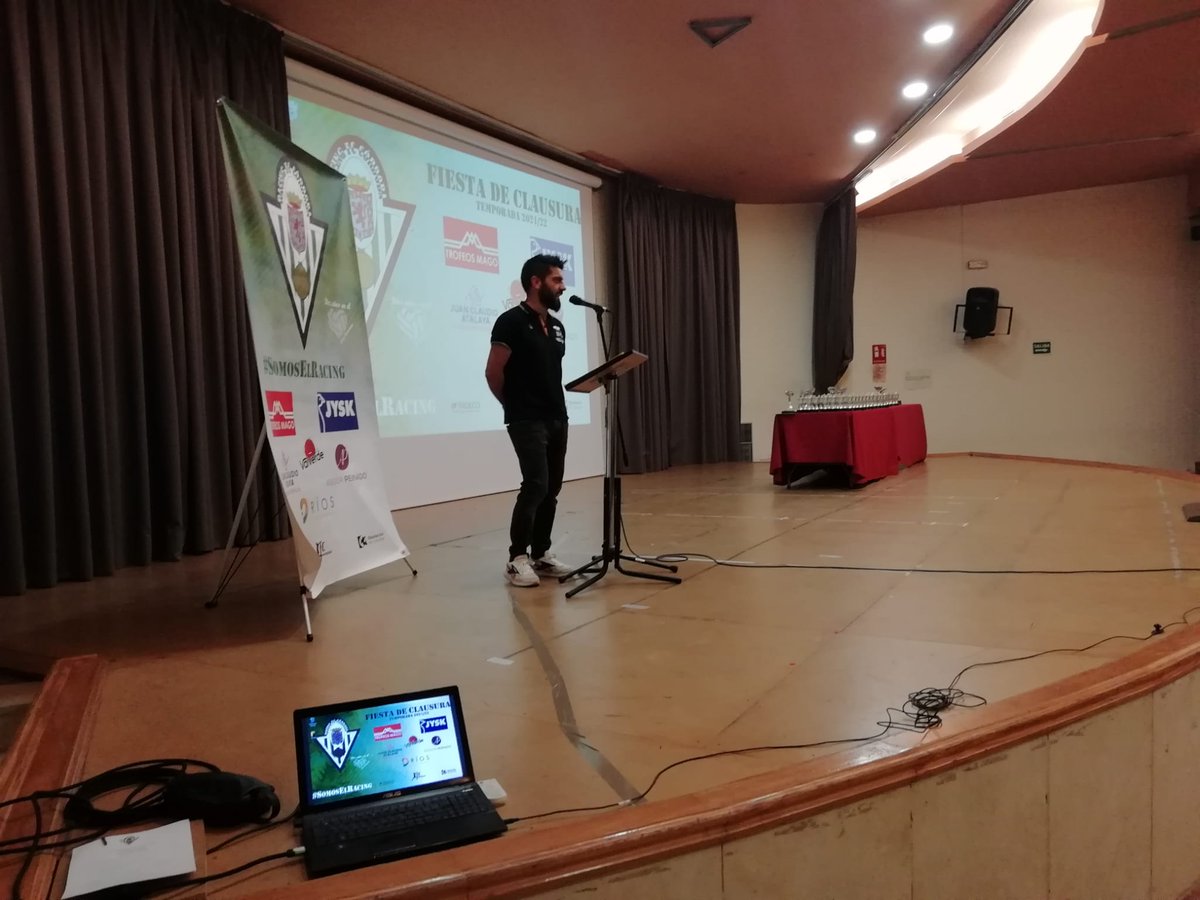 Un placer haber presentado la gala del <a href="/RFCdeCordoba/">Racing FC de Córdoba</a>