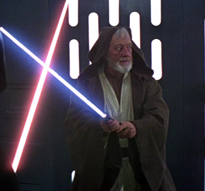 sw_holocron's tweet photo. In Obi-Wan’s final moment before dying, he saw Anakin’s children Luke and Leia reunited 🥺 https://t.co/jLGoYl8xJL