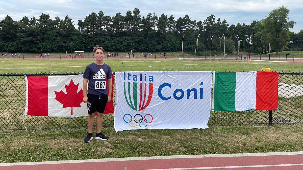 An exciting opportunity for our son who got to participate in the <a href="/ConiItalia/">Coni</a> qualifying track meet <a href="/yorkuniversity/">York University</a> track centre for <a href="/CentroScuolaTor/">CentroScuola Toronto</a> .  Thank you <a href="/phizhead/">Karen August</a> , <a href="/ycdsb/">York Catholic District School Board</a>, for letting <a href="/msmithphysed/">Mr. M. Smith</a> and I know about the opportunity. His Nonno would have been proud.