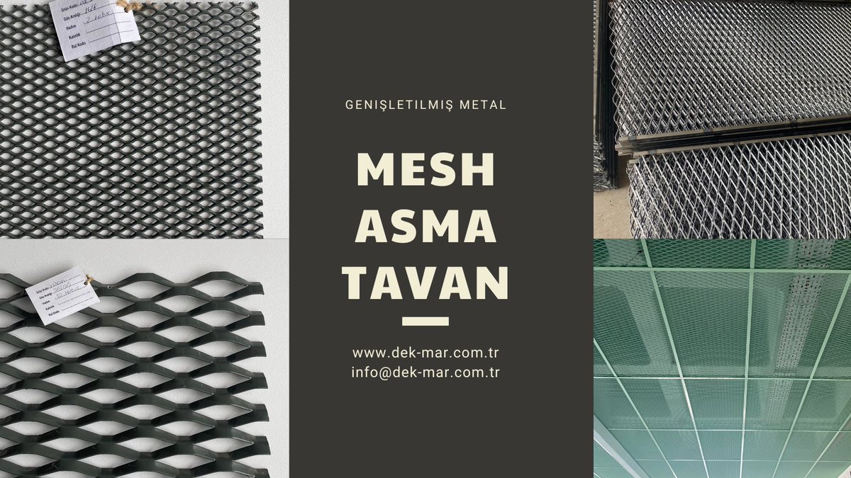 dek_insaat's tweet image. MESH TAVAN | MESH ASMA TAVAN
#meshtavan #meshasmatavan #meshtavanfiyatları #meshtavansistemleri #meshasmatavanfiyatları #genişletilmişmetalasmatavan #metalmeshasmatavan
#meshtavanuygulaması #asmatavan #asmatavanfiyat #asmatavanfiyatları

dek-mar.com.tr/tr/m/asma-tava…