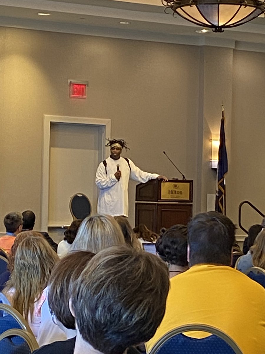 Already feeling inspired at the VAESP Annual Conference! Dr. Adolph Brown is on point <a href="/docspeaks/">Dr. Adolph Doc Brown|Psychologist + Thought Leader</a> <a href="/theVAESP/">VAESP</a>