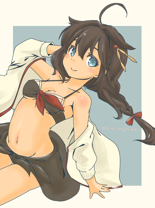 暑い時こそ、すずしぐれ🍨✨

#艦これ 