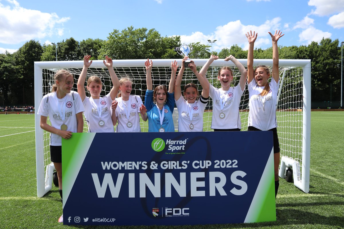 What a day! 😅😍

Congratulations to Thorpe St. Andrew U12's, Blofield United U14's, North Walsham Town U16's and King's Lynn Town Ladies - today's winners! 

#HSWGCUP #NorfolkFootball