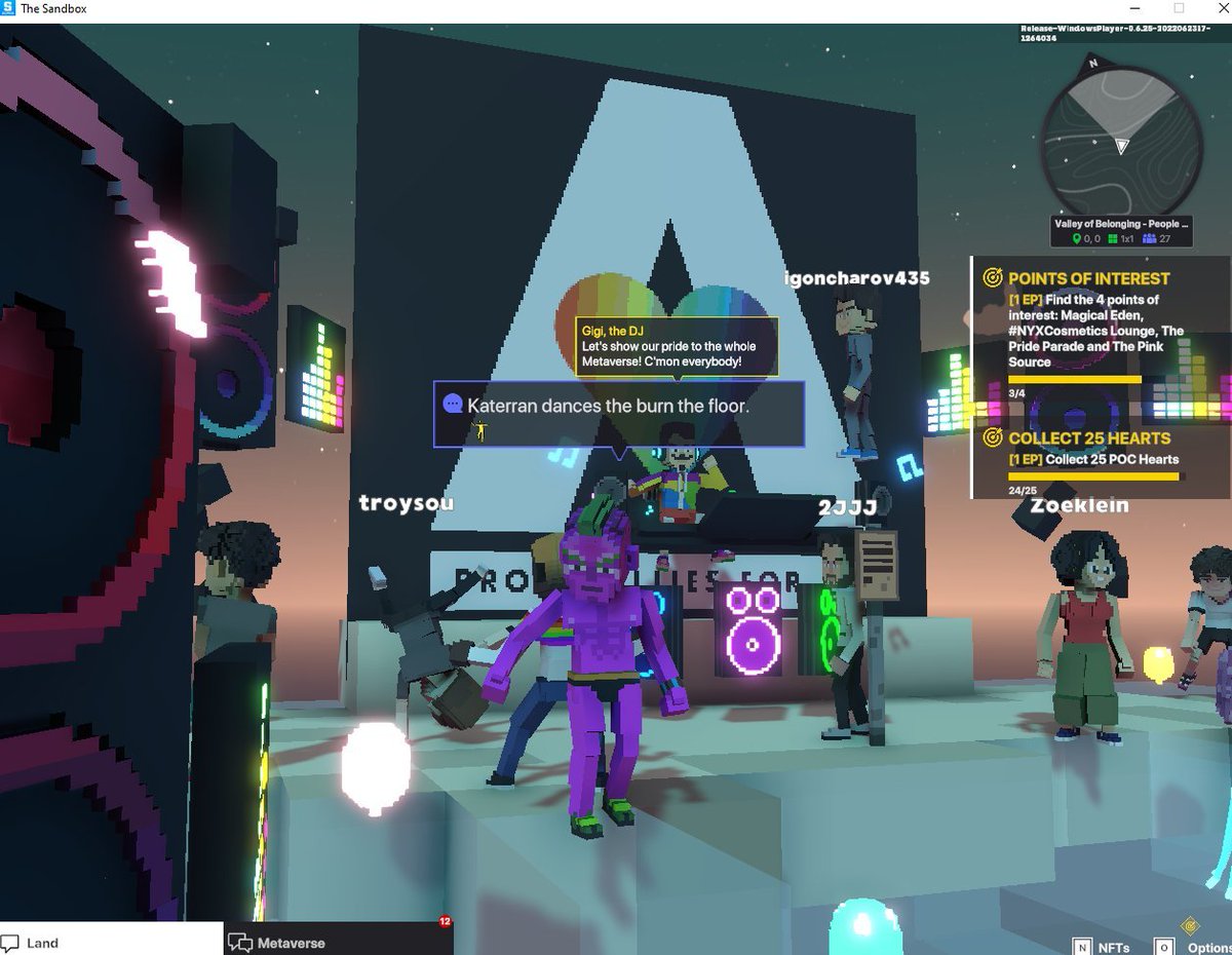 Katerran2's tweet photo. @TheSandboxGame @People0fCrypto I just participated in the #BelongingWeek contest for a chance to win a People of Crypto Avatar! Check out my screenshot below!
👇 https://t.co/pzR2UCfnPJ