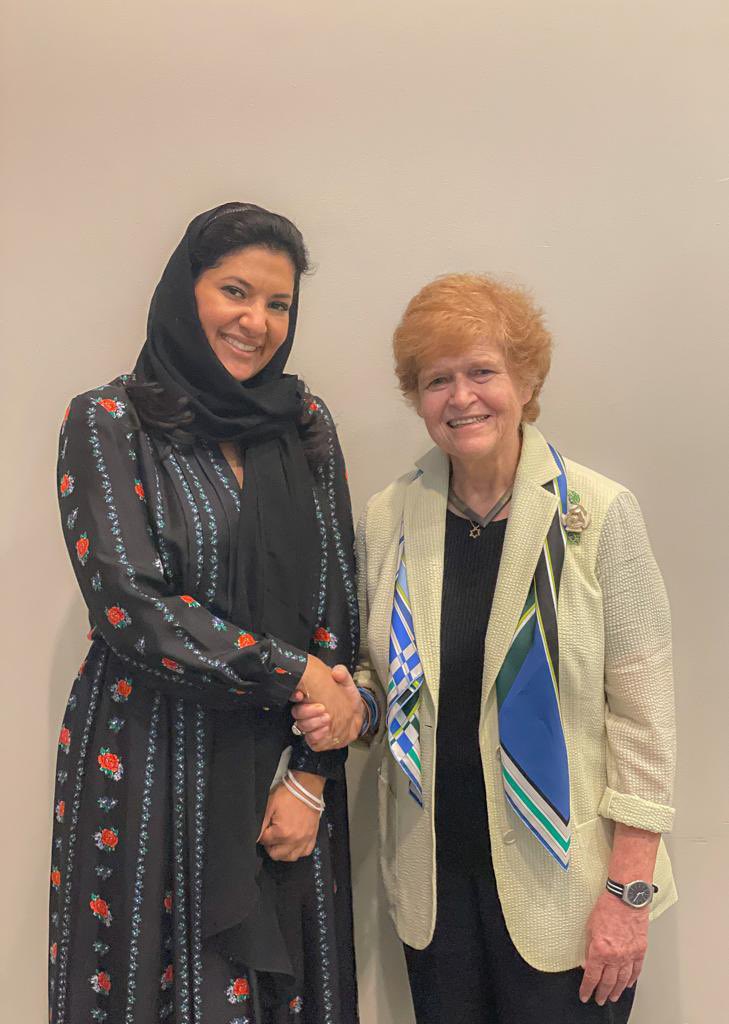 It was a pleasure to meet with <a href="/StateSEAS/">Special Envoy to Monitor and Combat Antisemitism</a> and share with her Saudi Arabia’s meaningful strides in promoting peace, tolerance, and interfaith dialogue.