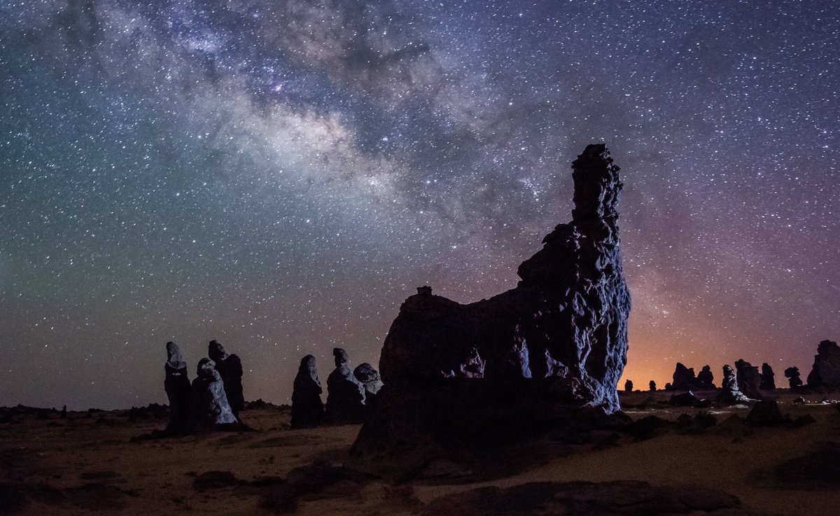 ExperienceAlUla's tweet photo. In the stillness of the night, millions of sparkling stars light up #AlUla's skies and quiet landscapes – a truly magical experience.
📷 @alhamrani77, Photographer
#ExperienceAlUla #AlUlaExplorers https://t.co/OU87PZM4tQ