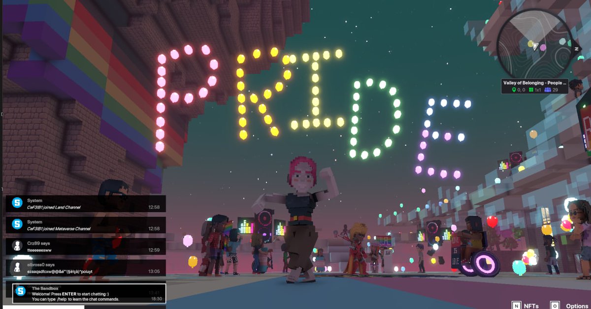 NFTAGROO's tweet photo. @TheSandboxGame @People0fCrypto I just participated in the #BelongingWeek contest for a chance to win a People of Crypto Avatar! Check out my screenshot below!
👇 https://t.co/caCmIZocs8
