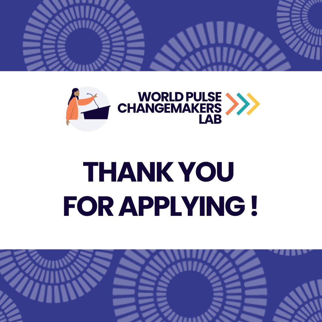 WorldPulse's tweet photo. An enormous thank you to all who applied for the #worldpulse Changemakers Lab! The application period is officially closed. Once we get rolling, you can follow updates on each changemaker's progress on World Pulse and cheer them on in the comments. #thriving #thankyou https://t.co/L2t6b7Sct1