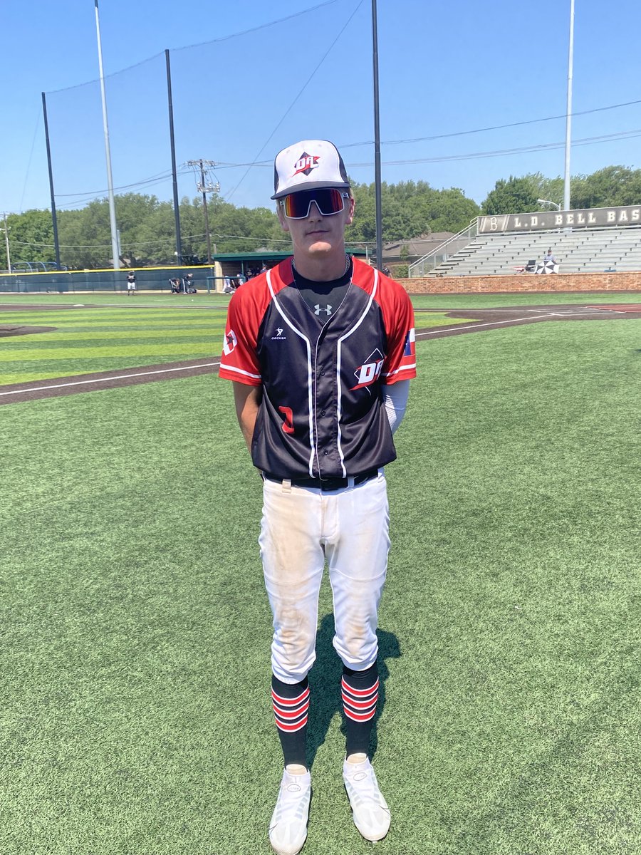 FiveToolTexas's tweet photo. F: @DA_Waco 17U Santos 5, NTX Tribe Koerner 4
PoG: @Justin_johnsons 2-2, 2 RBI, R
Hitter: @DrewHickson12 4-4, 2 2B, 2R https://t.co/H3XwM1jK42