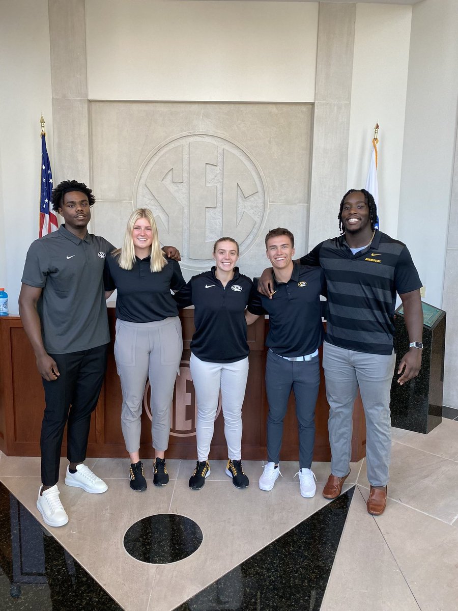 Strong #MIZ representation in Birmingham at the SEC Leadership Council!