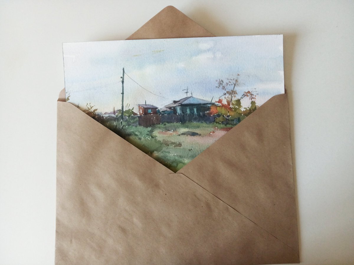 AlinaShangina5's tweet photo. 💫My little watercolor is SOLD 🙏flew to Japan!☺️
This is the place where I was born
The painting is based on my photographs
#watercolorpainting #artwatercolor #artjapan https://t.co/ByfTej83lD