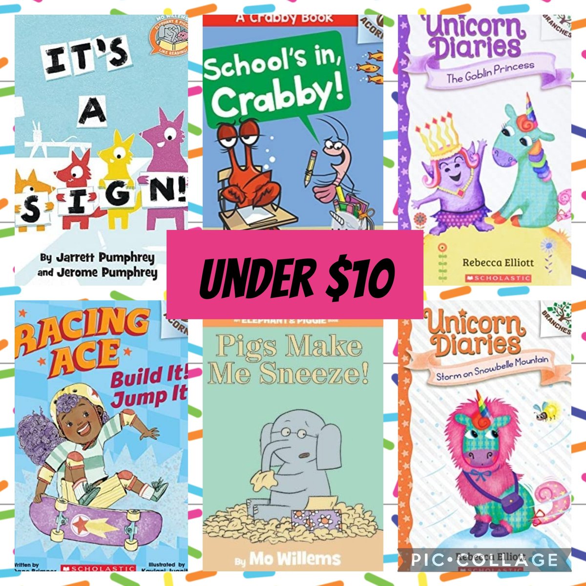 MrsAchtor1st's tweet photo. @beekks1 @BwcDeals 1st/2nd grade #MLL teacher from IL! ✔️ out the 📚 from some of our favorite series! Best way to build language skills is with new 📚! Thanks for taking a 👀! @amazon #teachertwitter #kidsneedbooks #clearthelist #verifiedlist https://t.co/RzwOTwfQCU https://t.co/UlpdWrPJXu