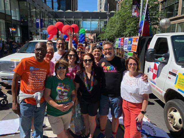 All ready for #prideparade2022!