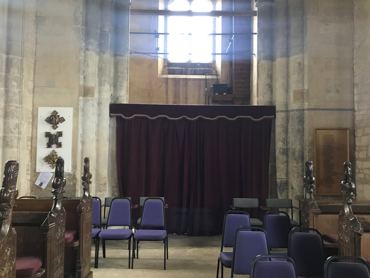 Here's the inside of our Church in March of this year just before any works started to install a toilet and servery.