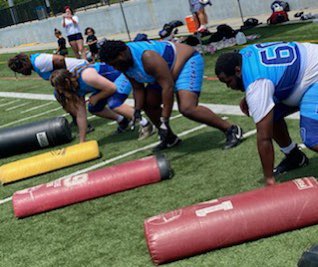 CoachChrisBank1's tweet photo. Great weekend for camp. Team really got some good work in. It’s not to late to be apart of a great program. Come be a Knight https://t.co/mdFXeiG0Wv