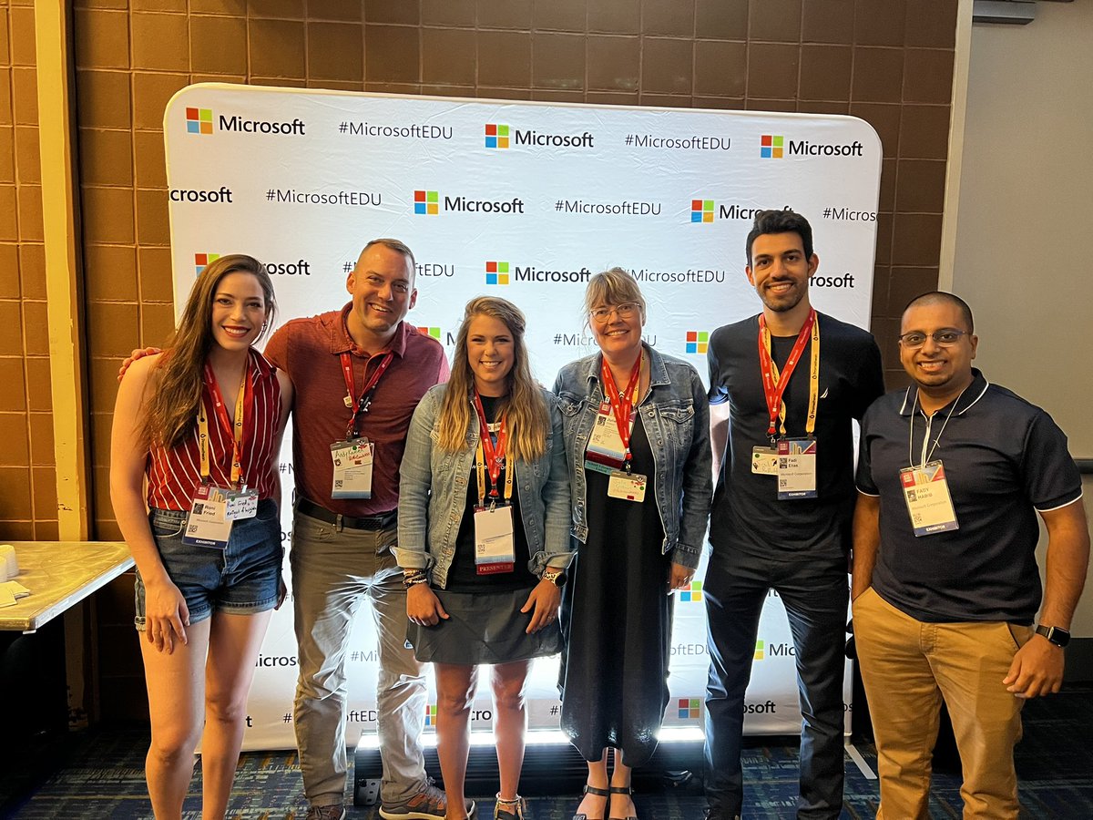 MrCoachK15's tweet photo. Awesome team you need to follow! Two JUST created Twitter accounts today! 🙌 @jennasaurustech @fabricandbooks @HabibFadyIT @FadiEli34856322 @roni_fried

@MIEE_Flopsie #MIEExpert #ISTELive https://t.co/UXKIsSfzUS