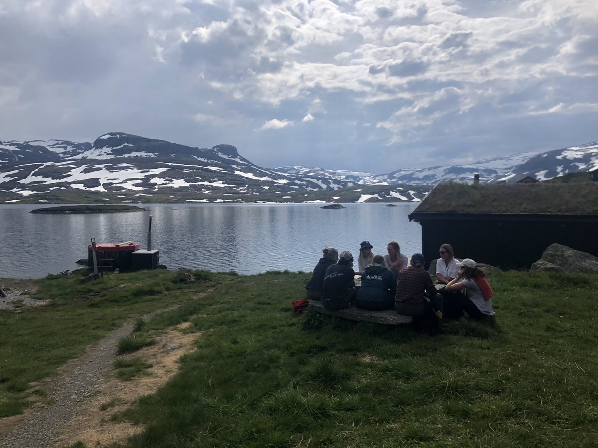 After 2 years of pretty much every meeting on zoom a great spot for a face-to-face meeting of 13 countries in Norwegian style!