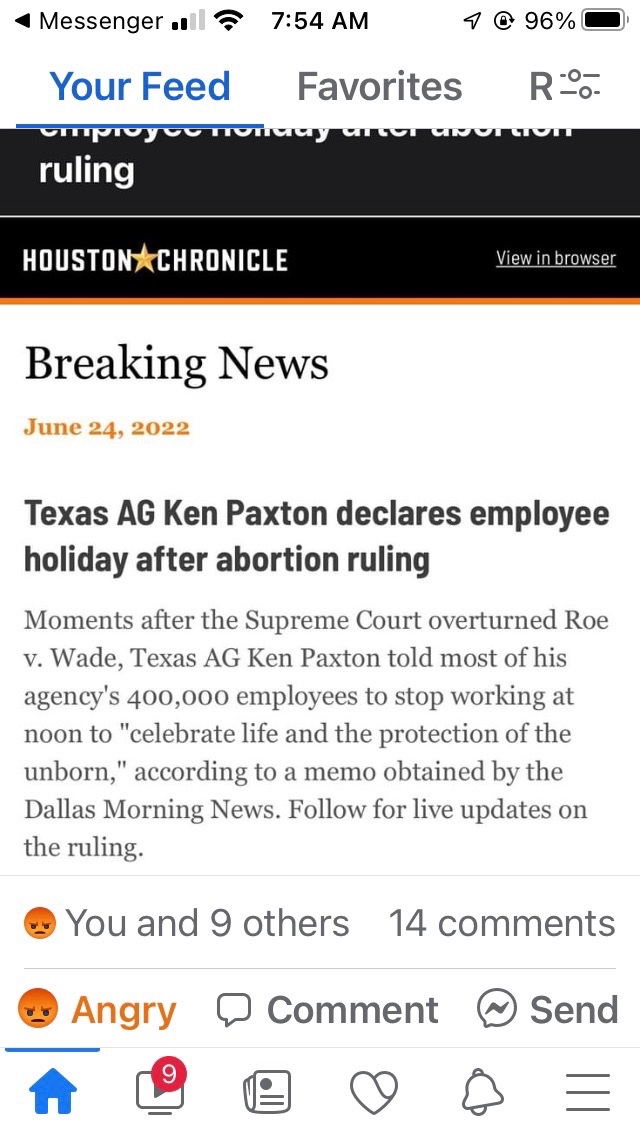 author1953's tweet photo. Ken Paxton’s announcing a holiday for himself and his office is good news for the law.
But undoubtedly the AG, under indictment and investigation, will continue his own personal lawbreaking on his own personal time. https://t.co/7p3TYDkkOd