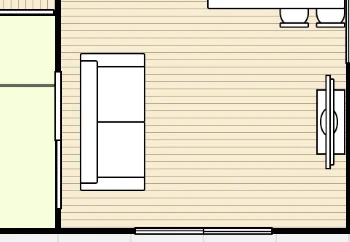 そういえばねてるたさん……
真管真本描くにあたって、二人がたまに一緒に過ごすもしくは同棲するなら、このソファーの前に小さいテーブルとか置きそうやなって思って家具追加してまーす…… 