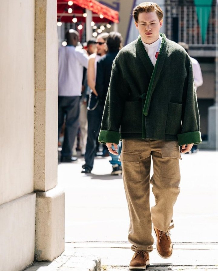 kaeflies's tweet photo. @kit_connor attending the spring-summer 2023 runway show today via @kenzo https://t.co/lT3dSlAbkd