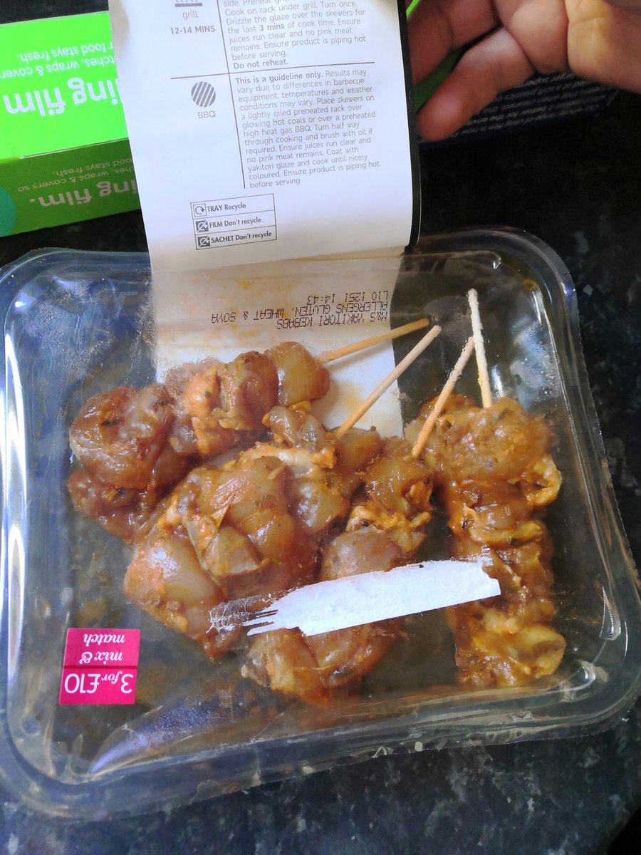 Looking forward to this until we realised the glaze sachet is missing.<a href="/marksandspencer/">M&S</a>