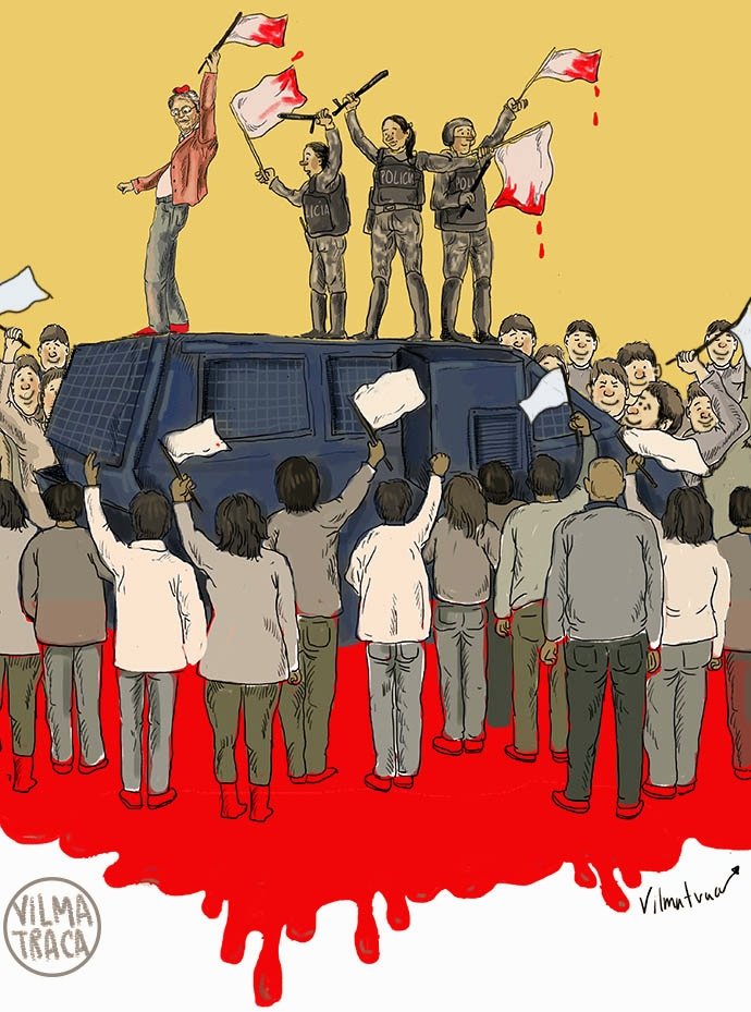 JorgeRuizCrespo's tweet photo. @bonilcaricatura Tu trabajo Bonil ya está rancio... Pero lo de Vilma retumba en la sociedad. https://t.co/OTeVWheLr5
