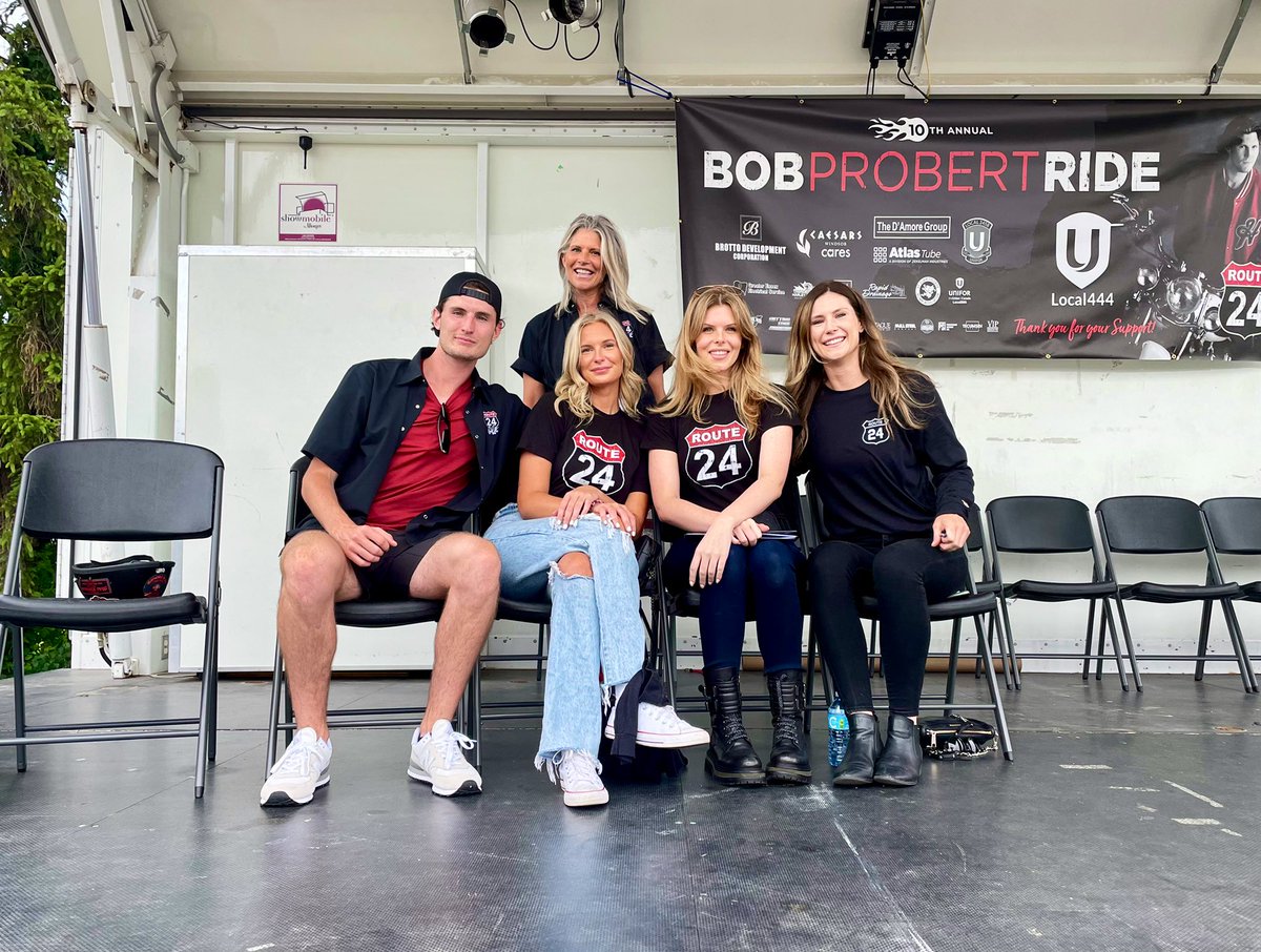 am800_cklw_'s tweet photo. 10th Annual Bob Probert Ride! Funds raised will go towards supporting mental health programs at @HDGHWindsor! #ProbertRide https://t.co/OM2DKw2lPl