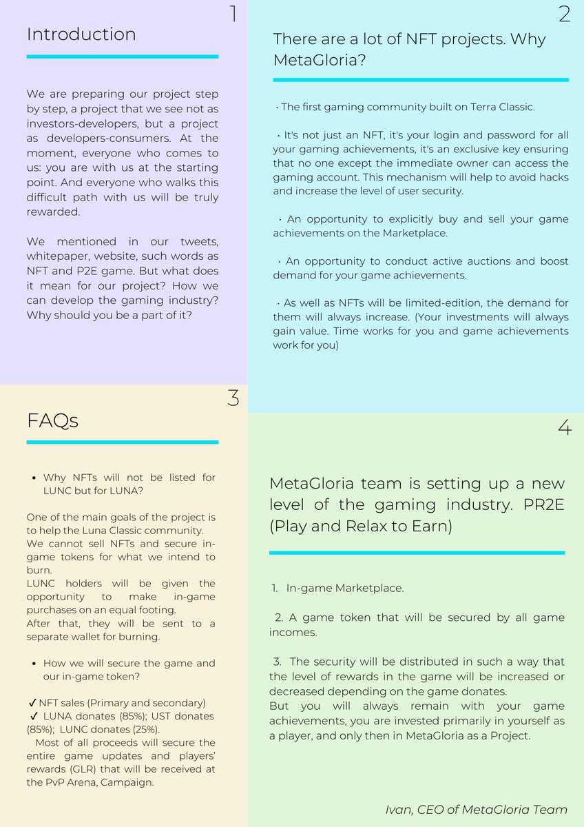 METAGLORIA tweet media