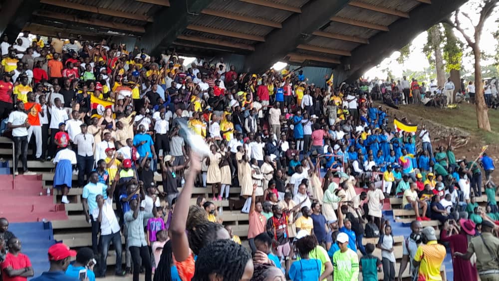 RwenzoriUg's tweet photo. Thank you for turning up and showing the Cricket Cranes support at the Lugogo Cricket Oval.
It is a victory for us all
#RoadToCWC2023 #CricketsCranesInColours #ICCCricketChallengeLeagueB
@CricketUganda 🏏
Courtesy Photo https://t.co/kKdnl9OinC