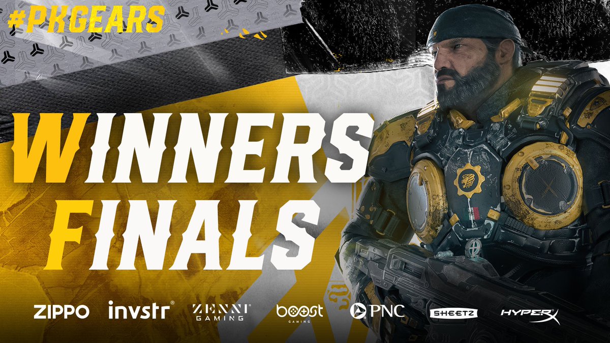 KnightsGG's tweet photo. Let's finish this Crusade off strong ⚔️
Less than two hours until we battle @FuryOne_Esport in the @GearsEsports Winner Finals for a shot at Grand Finals! Come show your #PKPride as we compete in the last #Gears5 Major! https://t.co/2ZvD9T8w9O